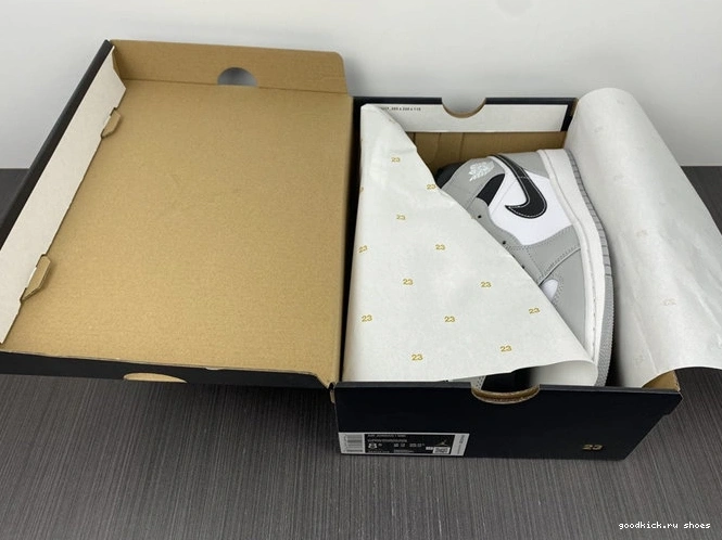 Rep 3725 Light Anthracite Jordan1 Mid SunProtective Smoke 554724- Grey 1014
